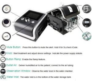 BMC RESmart GII Auto CPAP Machine3